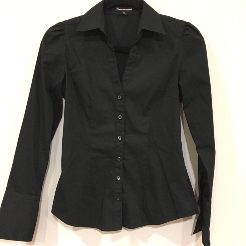 Express Button Down Shirt, Excellent Condition - image 1